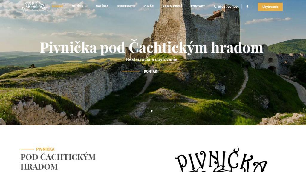 Pivnička pod Čachtickým hradom