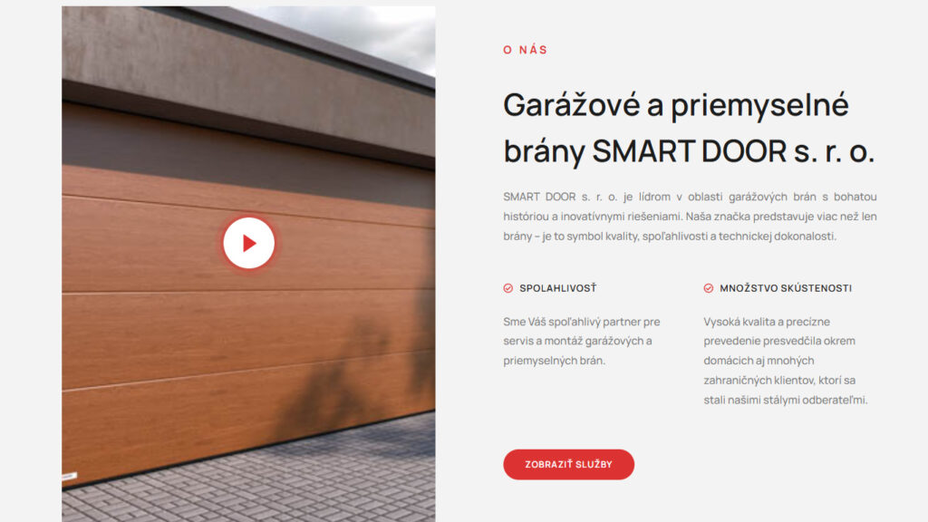 Branyservis, ukážka 1