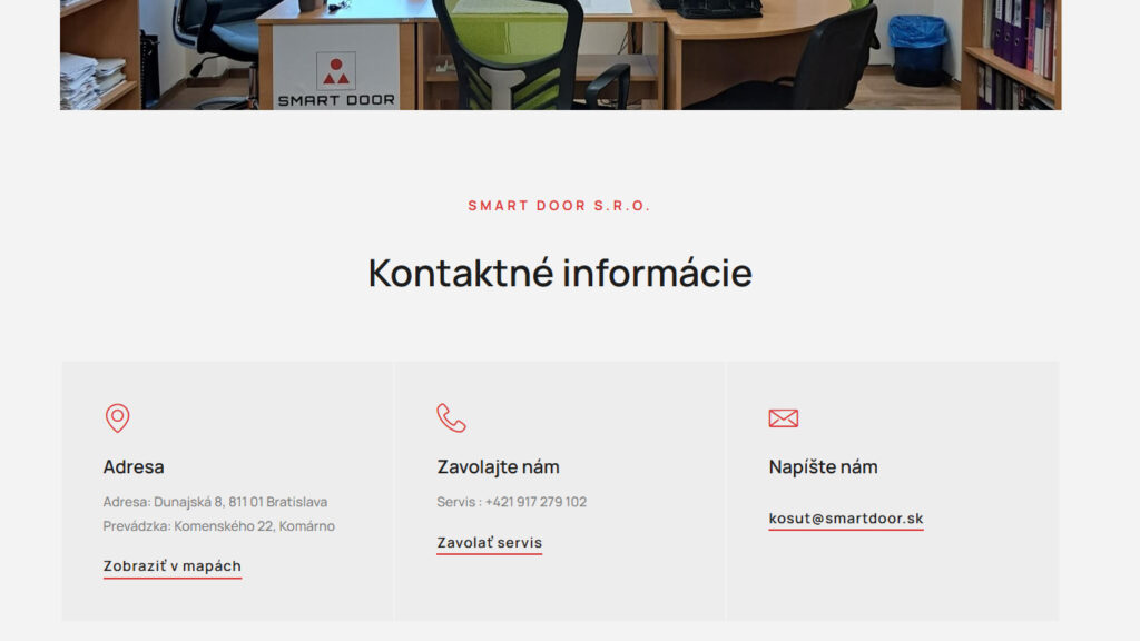 Branyservis, ukážka 5